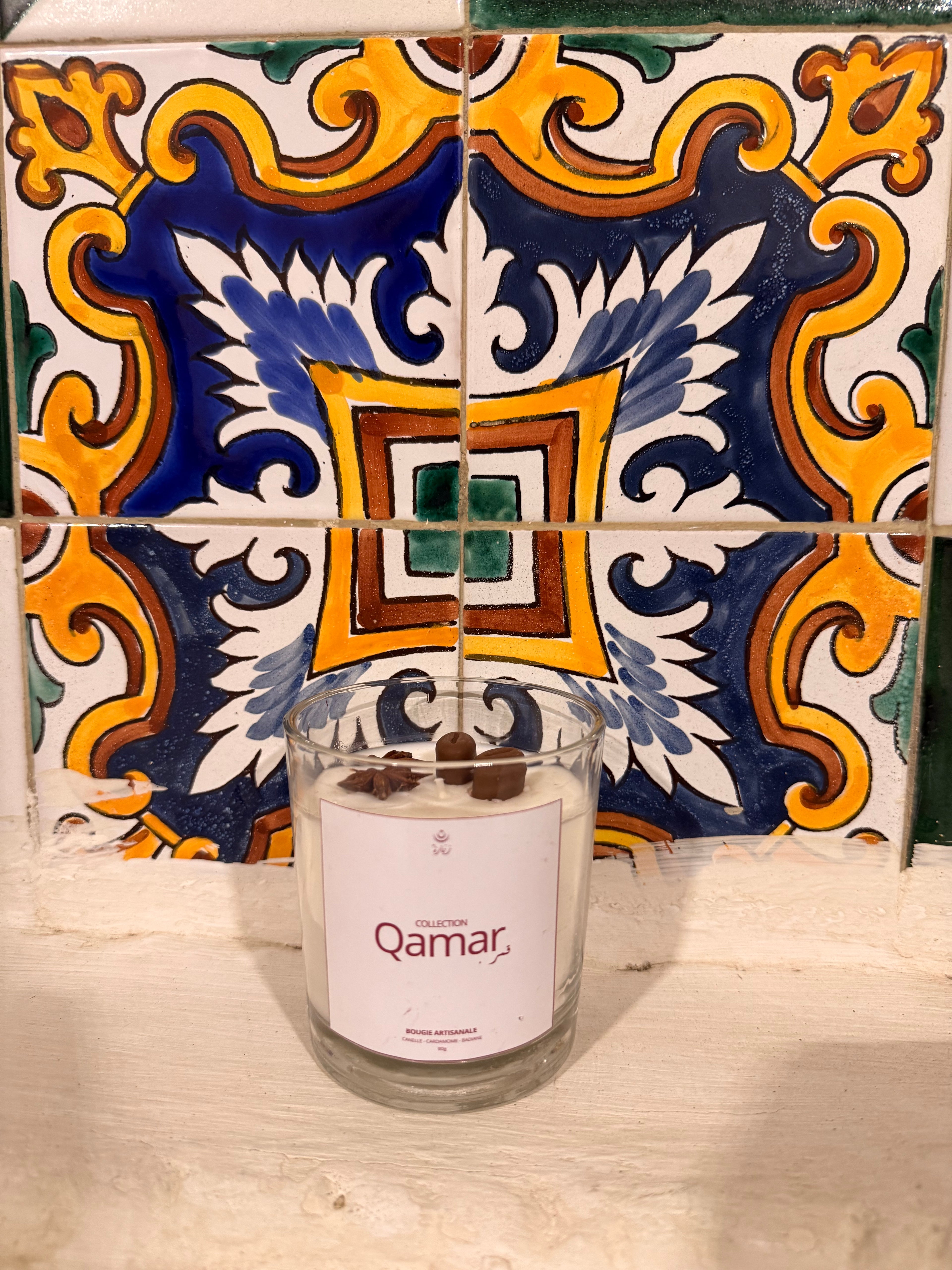 Bougie artisanale collection qamar