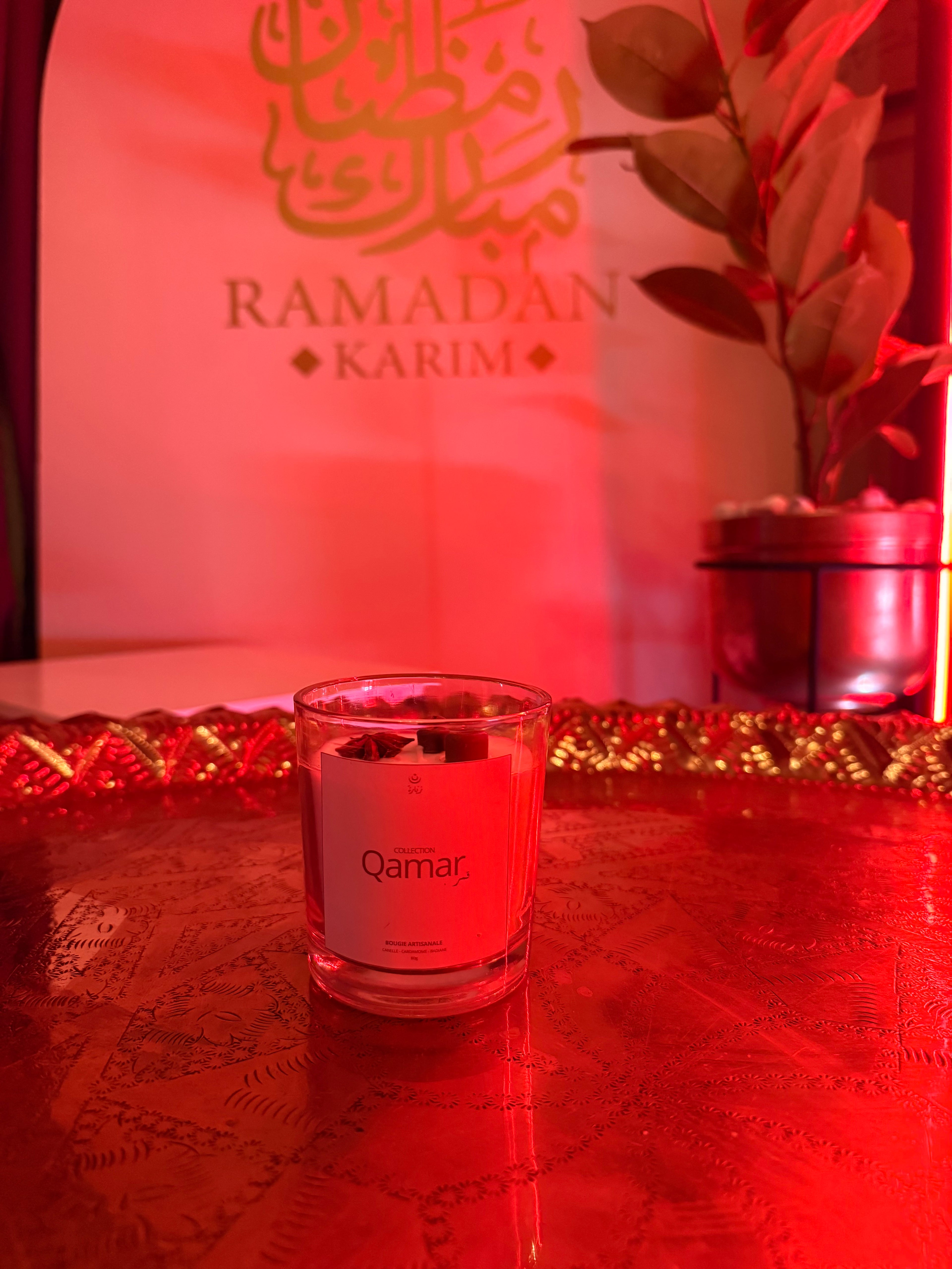 Bougie artisanale collection qamar